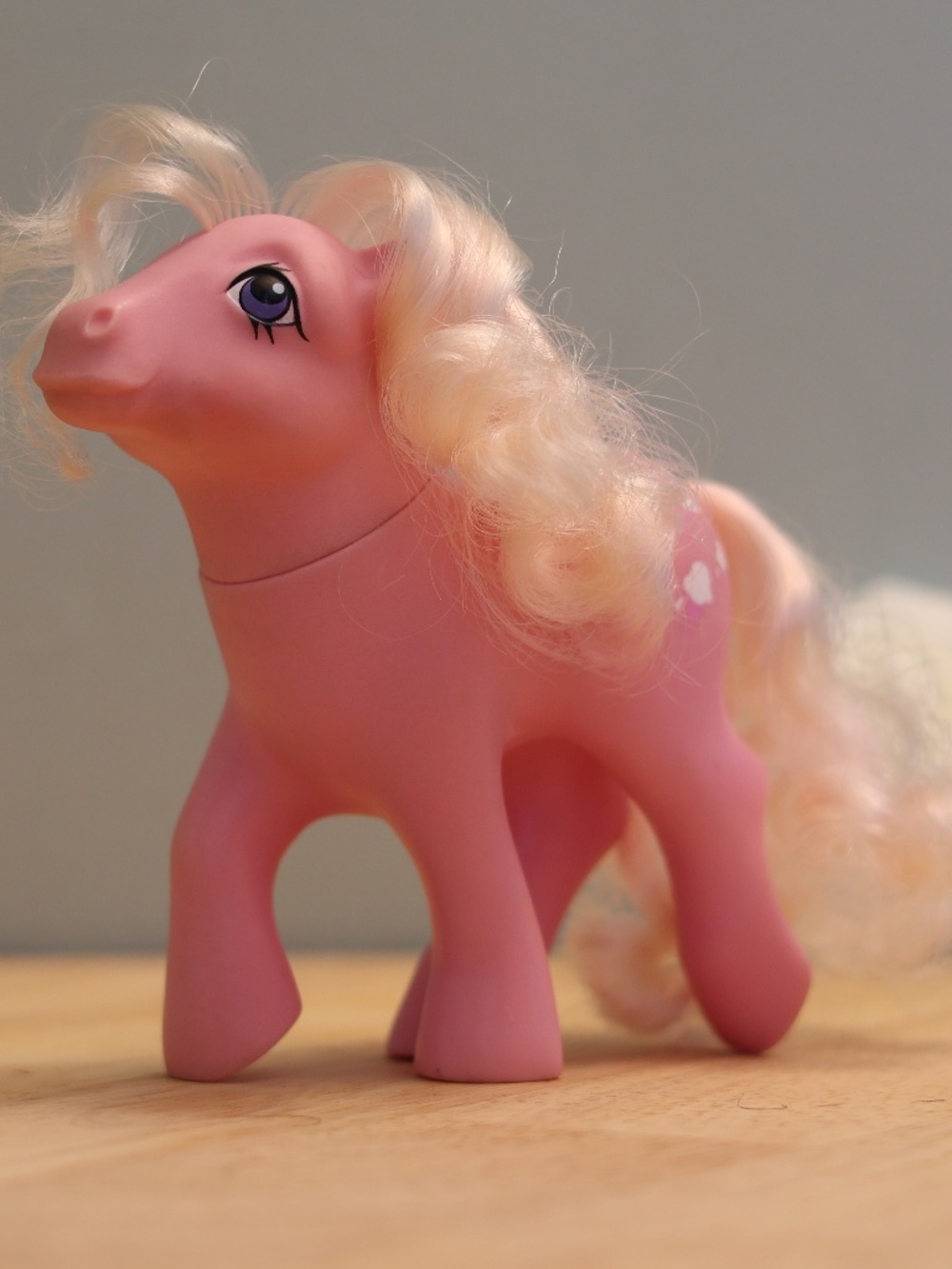 Vintage My Little Pony MLP G1 Lickety-Split (curly version)